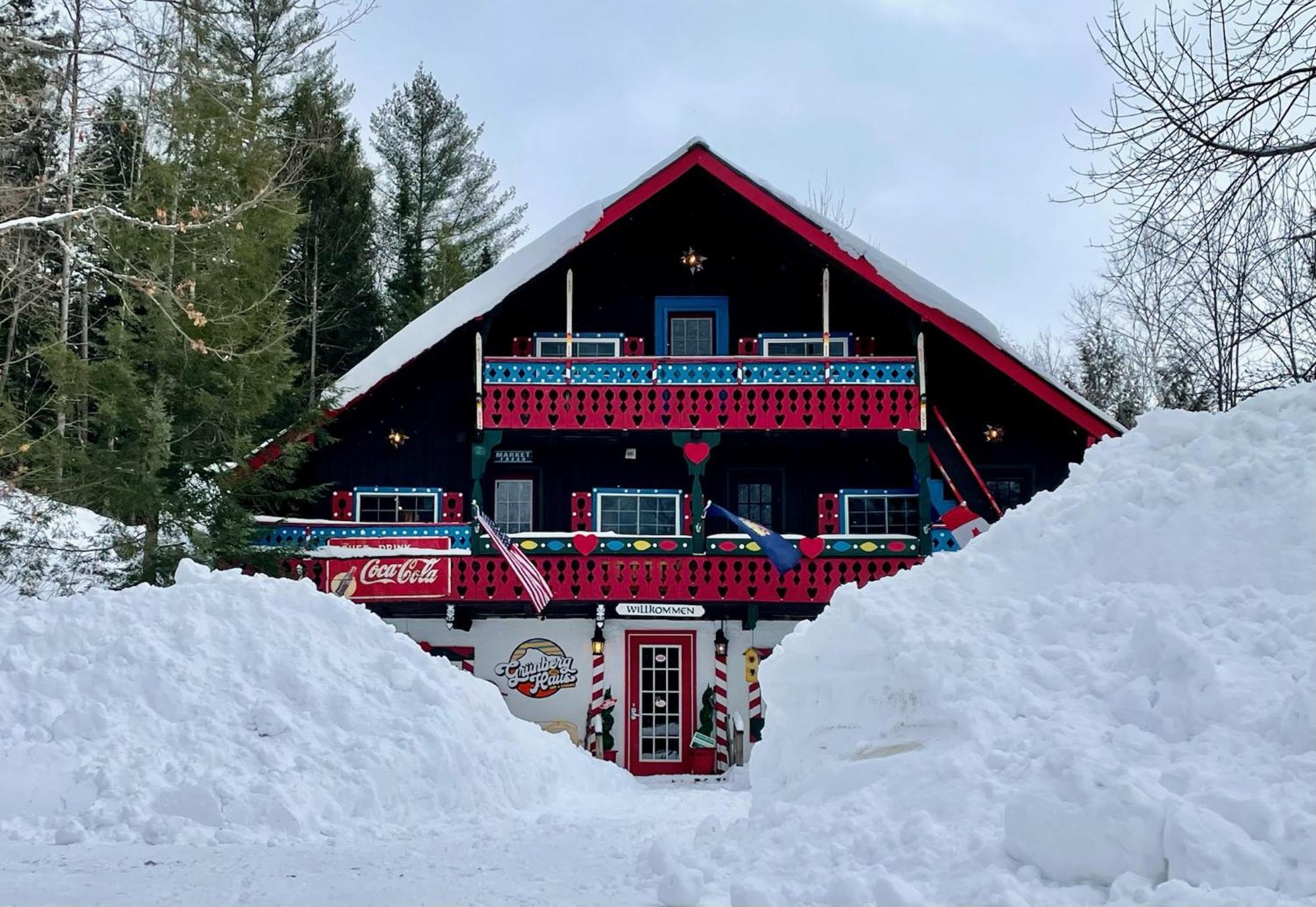 Grunberg Haus Inn & Cabins Waterbury Luaran gambar