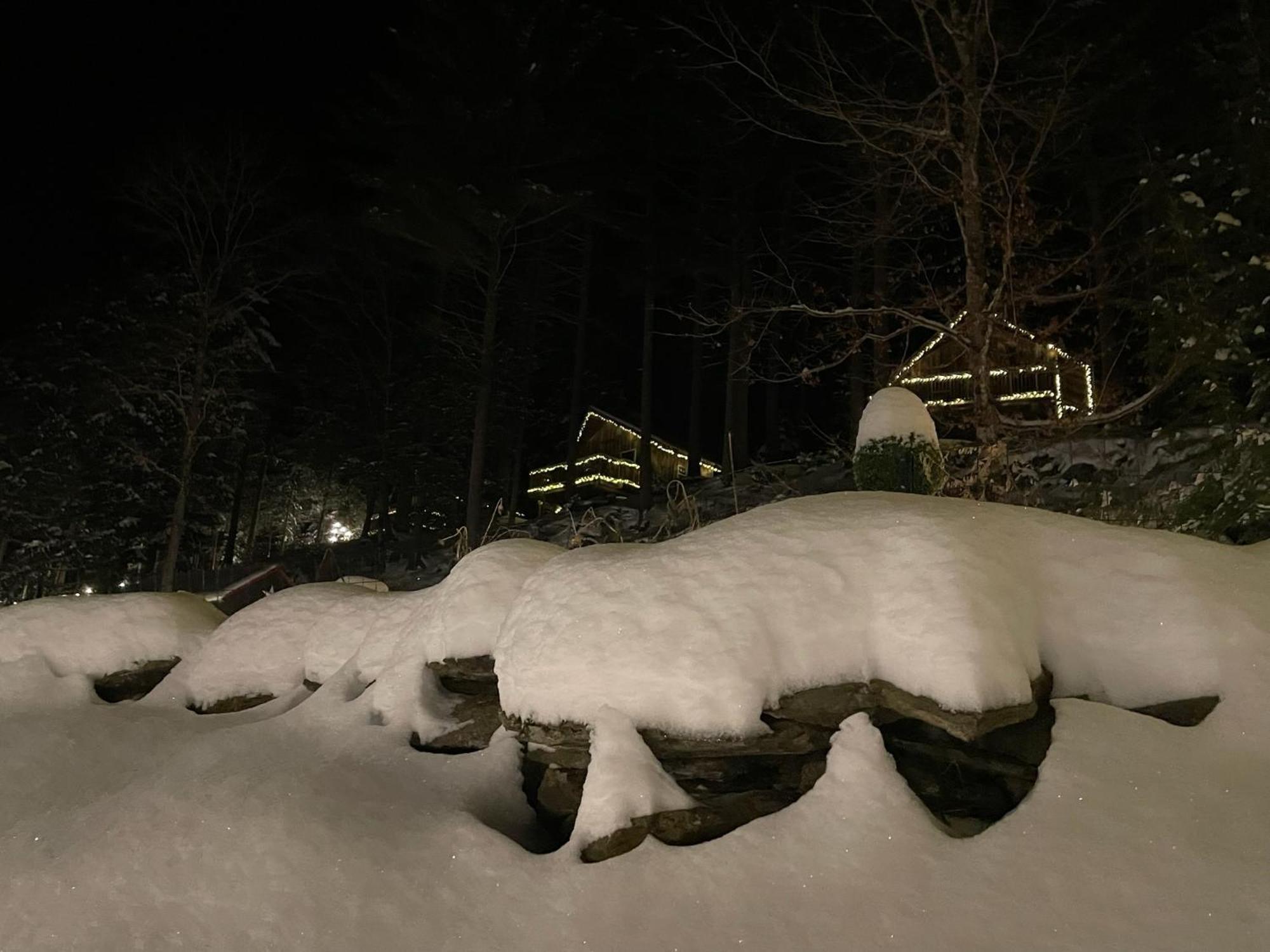 Grunberg Haus Inn & Cabins Waterbury Luaran gambar
